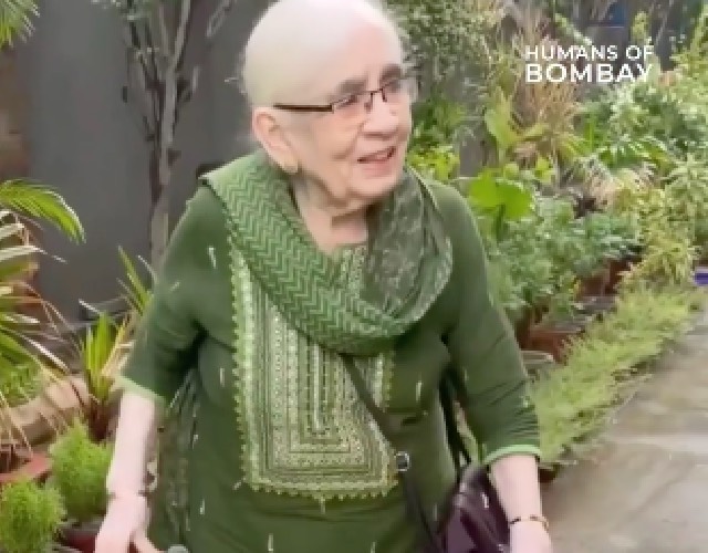 grand-mère de 90 ans